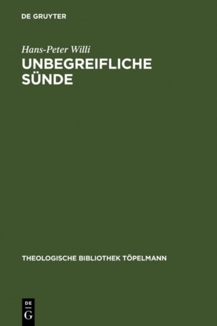 Unbegreifliche Sunde
