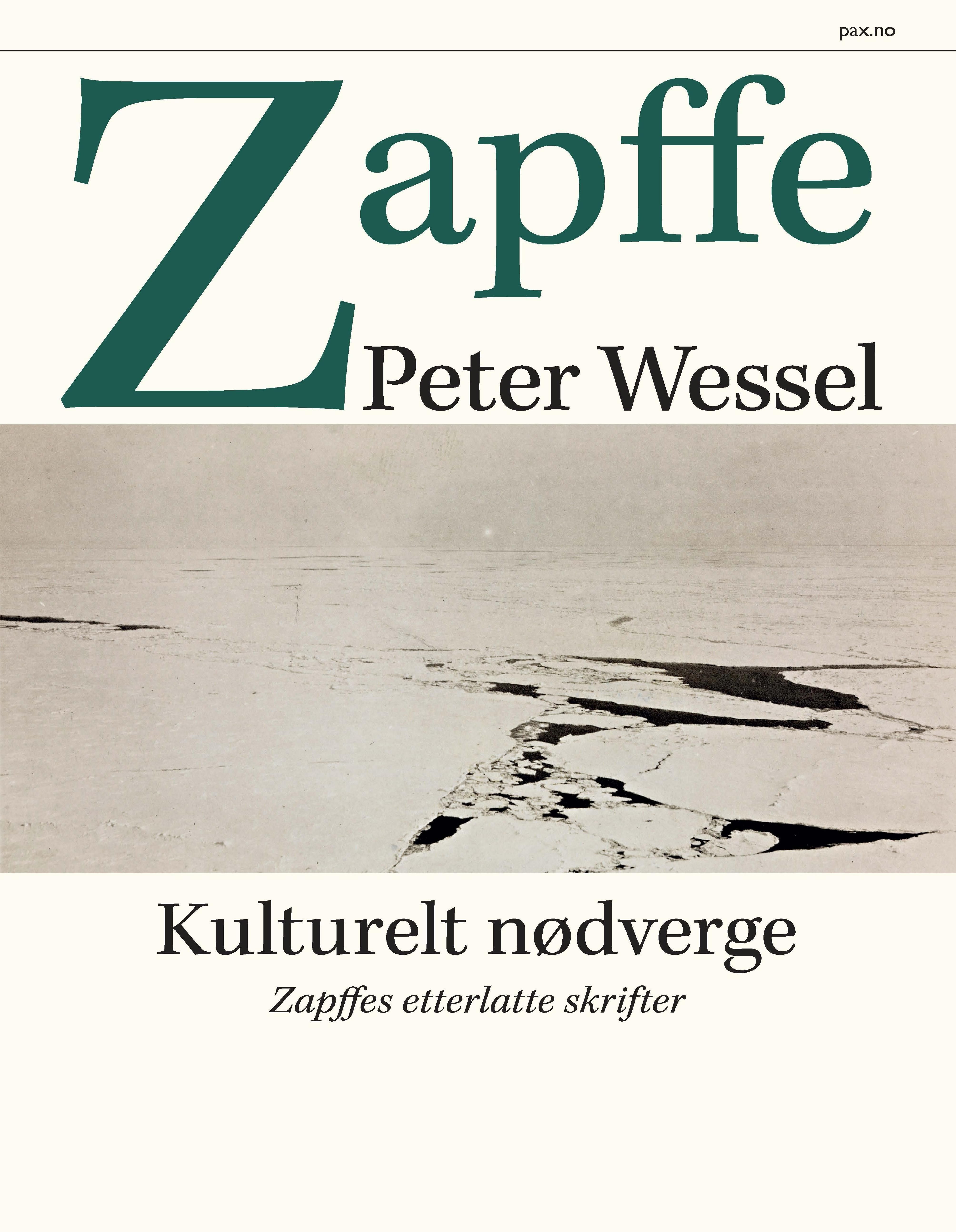 Kulturelt nødverge - Zapffes efterlatte skrifter