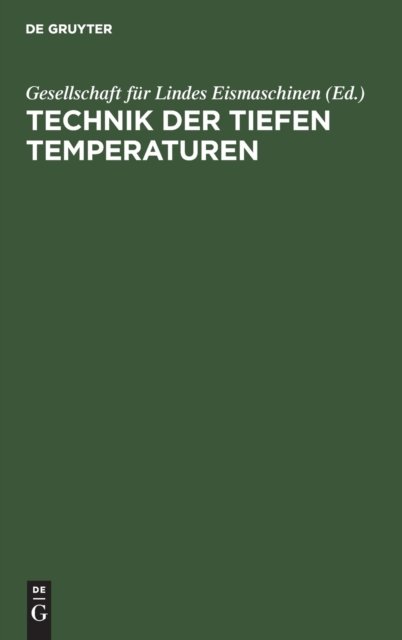 Technik Der Tiefen Temperaturen
