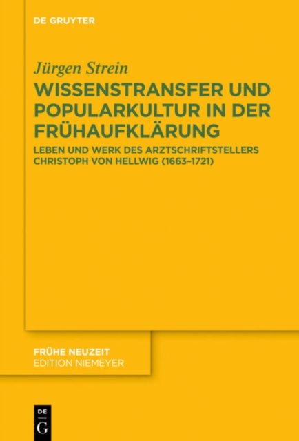 Wissenstransfer und Popularkultur in der Fruhaufklarung