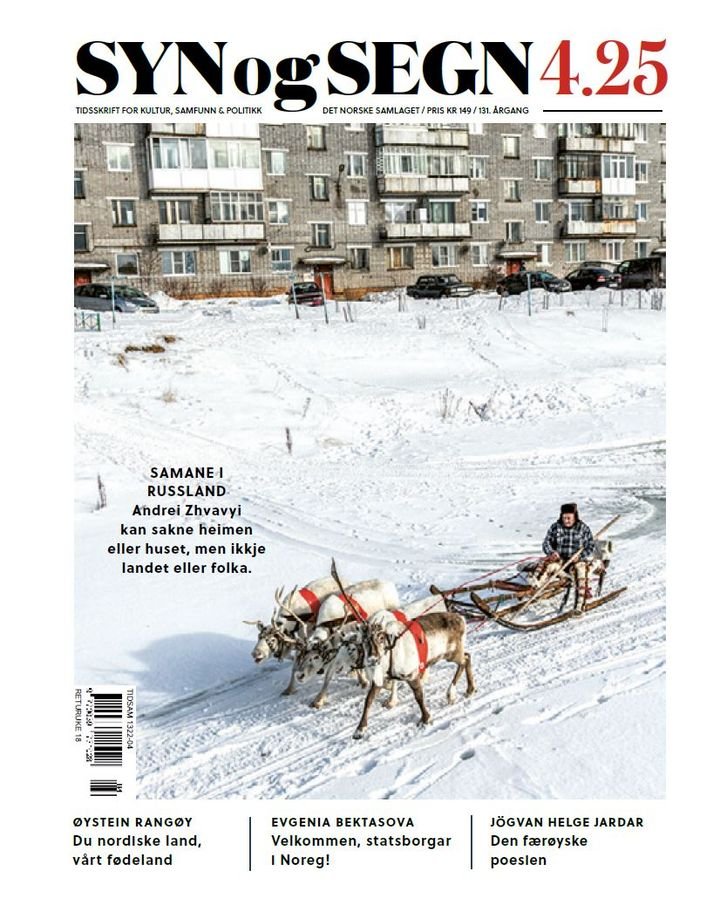 Syn og Segn. Hefte 4-2025 - tidsskrift for kultur, samfunn & politikk