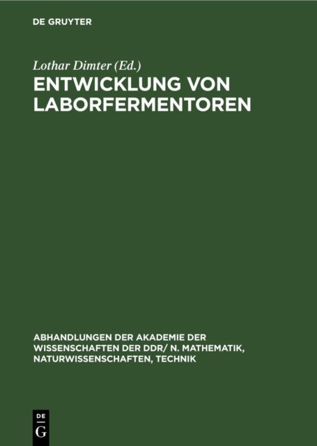 Entwicklung von Laborfermentoren