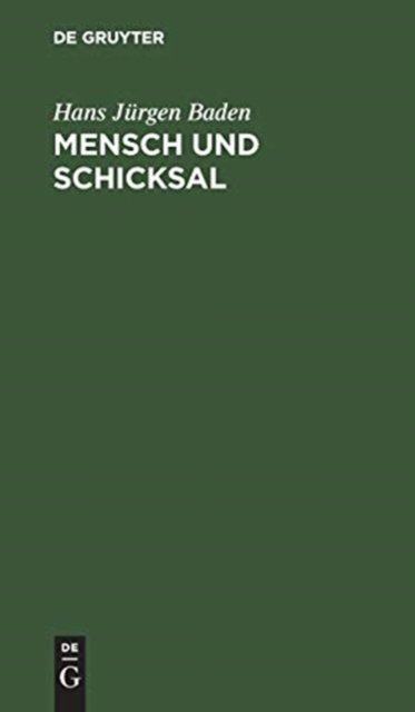 Mensch und Schicksal