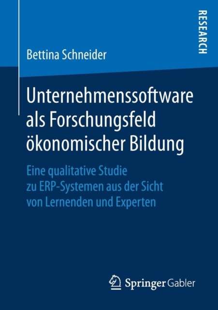 Unternehmenssoftware als Forschungsfeld okonomischer Bildung