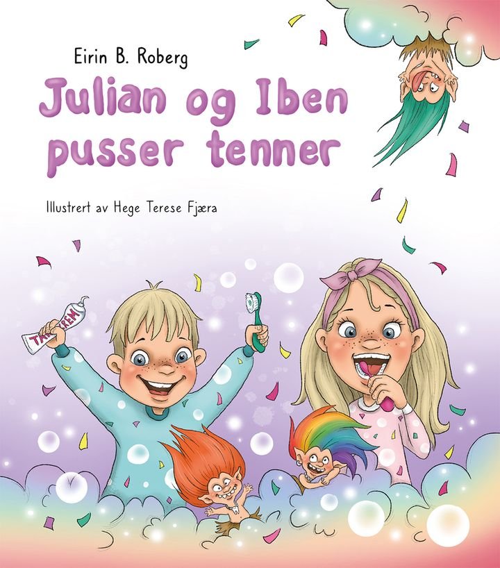 Julian og Iben pusser tenner