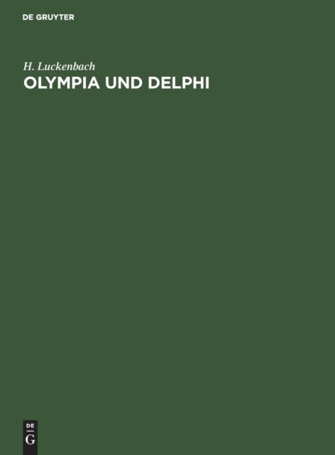 Olympia Und Delphi