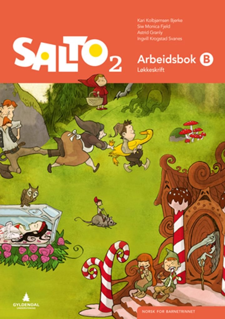 Salto 2 - Arbeidsbok B : løkkeskrift : norsk for barnetrinnet