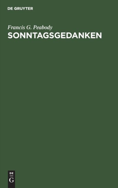 Sonntagsgedanken