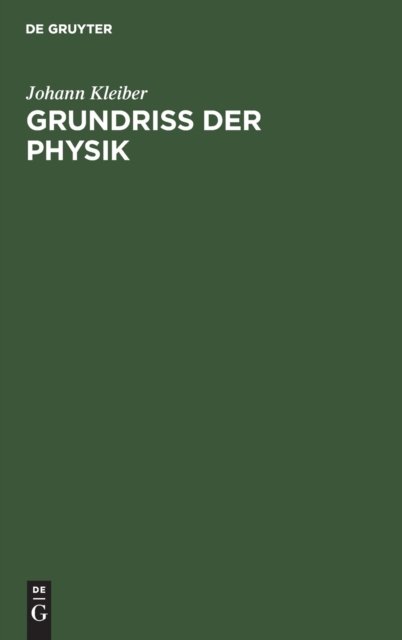 Grundriss Der Physik