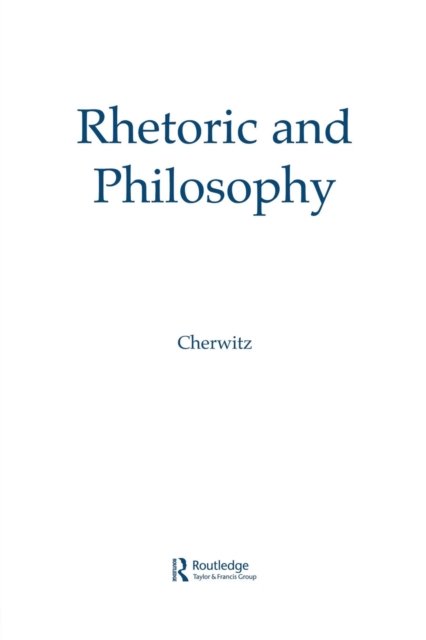 Rhetoric and Philosophy