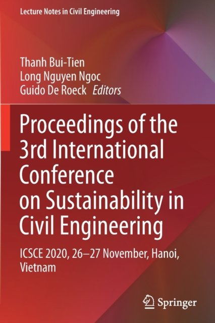 Proceedings of the 3rd International Conference on Sustainability in Civil Engineering