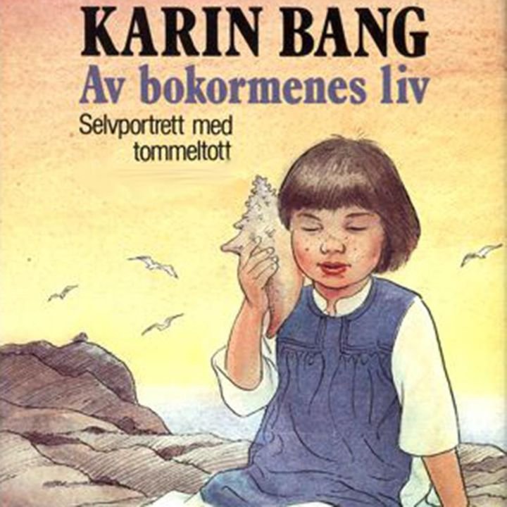 Av bokormenes liv - selvportrett med tommeltott