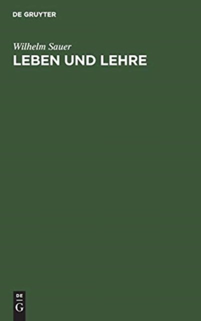 Leben und Lehre