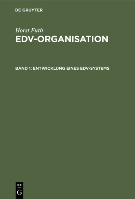 Entwicklung Eines Edv-Systems