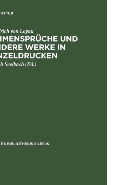 Reimenspruche Und Andere Werke in Einzeldrucken