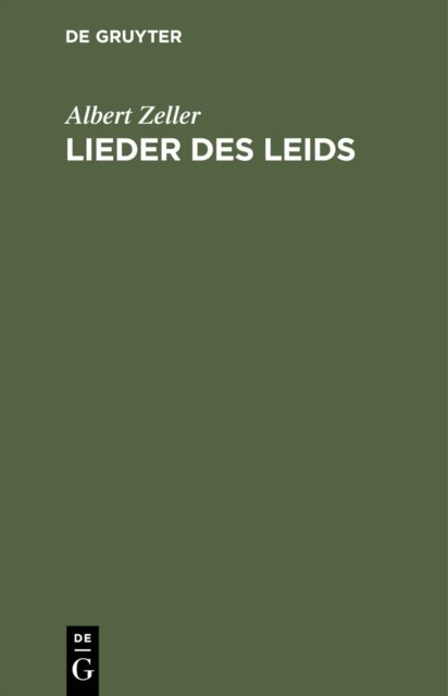 Lieder des Leids