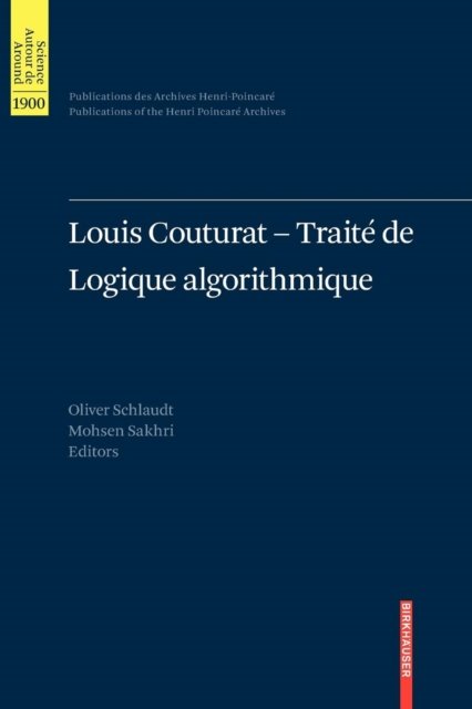 Louis Couturat -Traite de Logique algorithmique