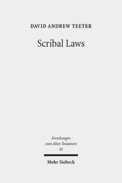 Scribal Laws