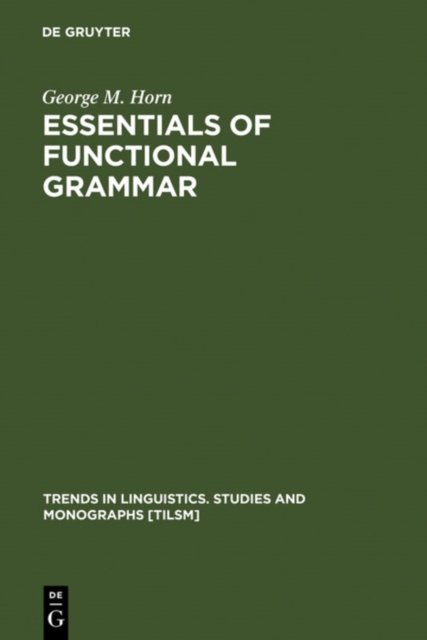 Essentials of Functional Grammar