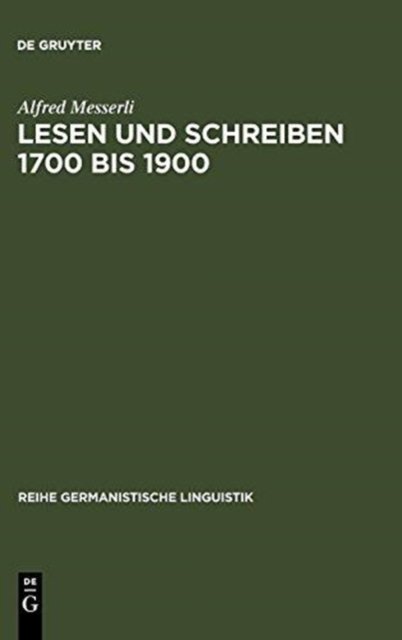 Lesen Und Schreiben 1700 Bis 1900
