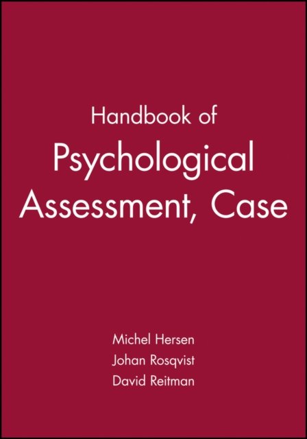 Handbook of Psychological Assessment, Case Conceptualization and Treatment 2V Set