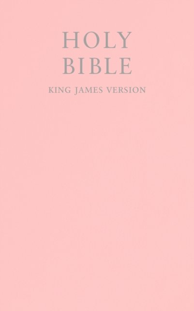 HOLY BIBLE: King James Version (KJV) Popular Gift & Award Pink Leatherette Edition