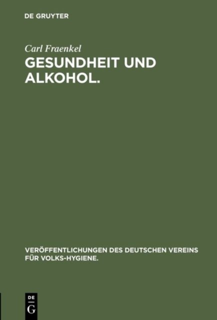 Gesundheit Und Alkohol.