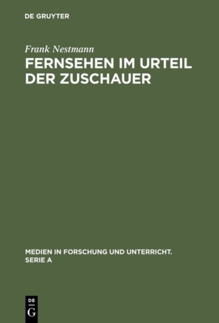 Fernsehen Im Urteil Der Zuschauer