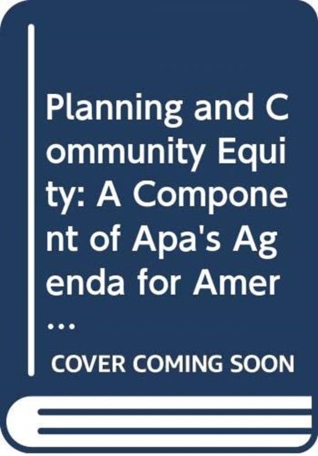 Planning and Community Equity