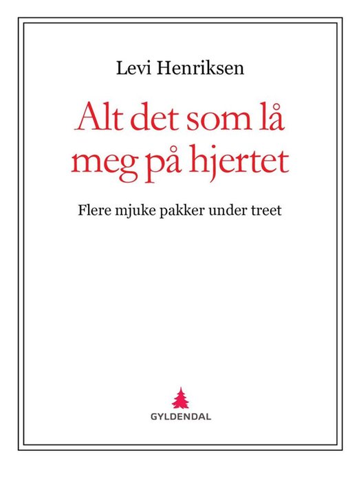 Alt det som lå meg på hjertet