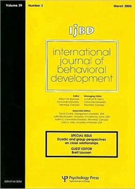 Dyadic And Group Perspectives On Close Relationships