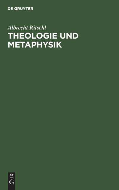 Theologie Und Metaphysik