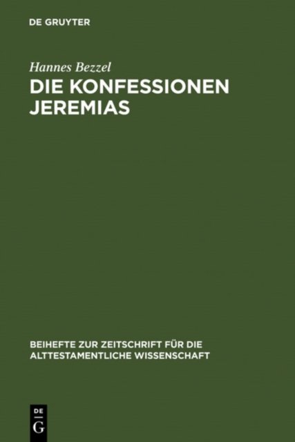 Konfessionen Jeremias