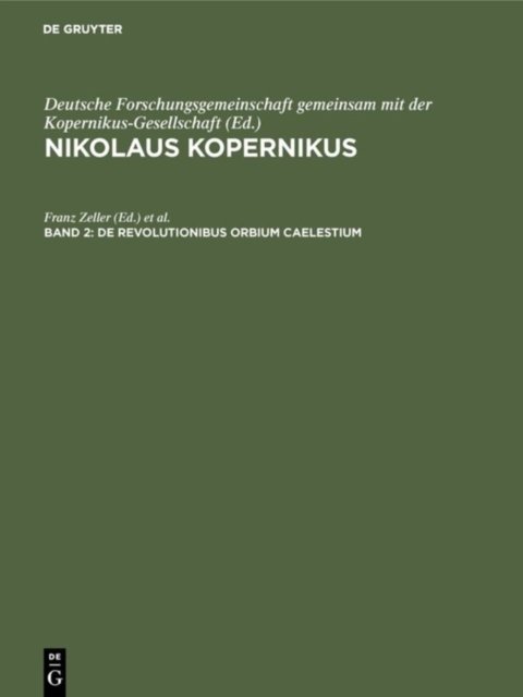 de Revolutionibus Orbium Caelestium