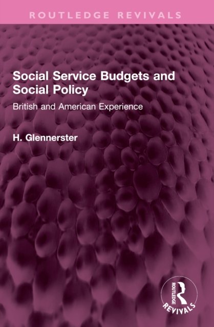 Social Service Budgets and Social Policy