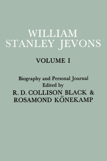 Papers and Correspondence of William Stanley Jevons
