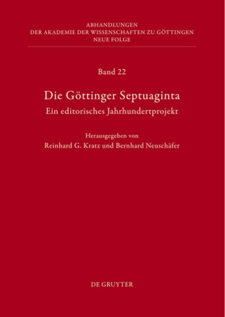 Die Gottinger Septuaginta