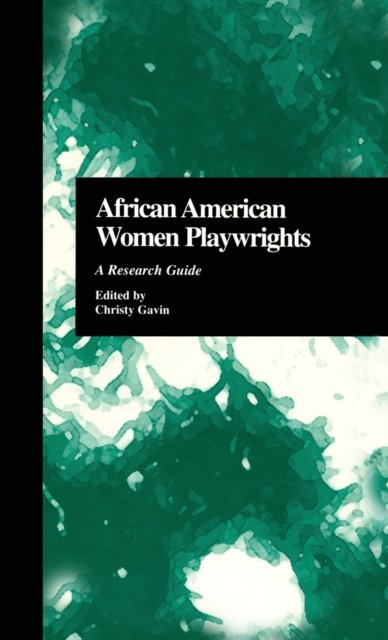 African American Women Playwrights
