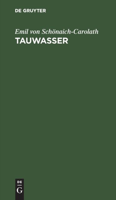 Tauwasser