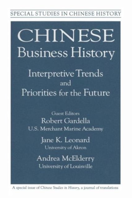 Chinese Business History