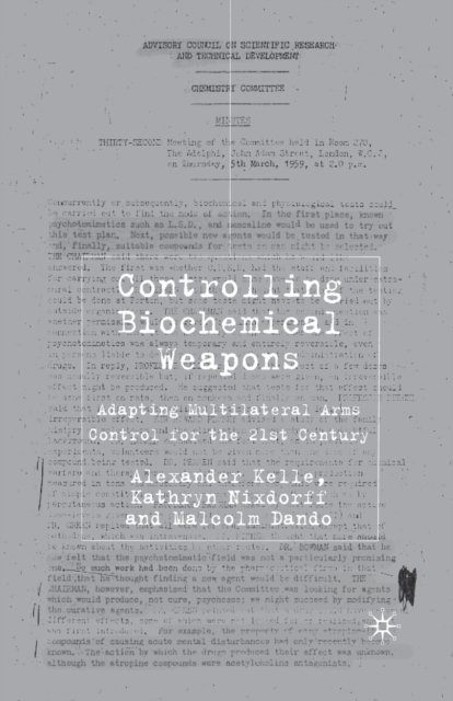 Controlling Biochemical Weapons