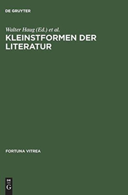 Kleinstformen Der Literatur