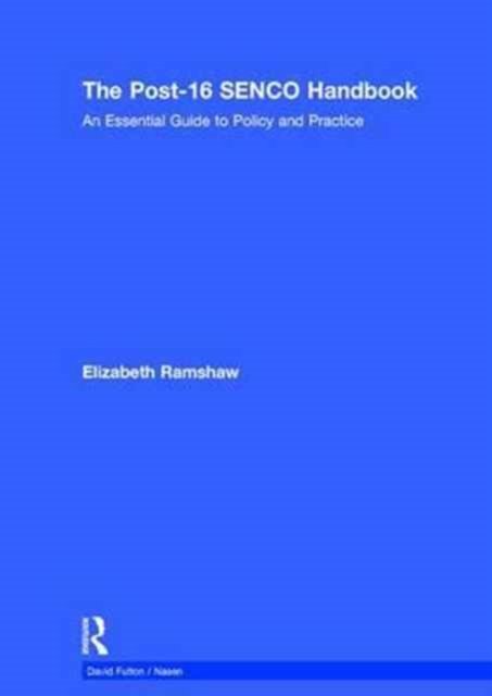 The Post-16 SENCO Handbook