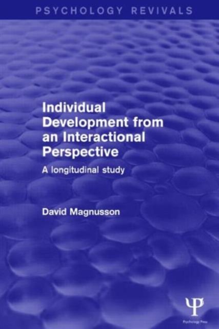 Individual Development from an Interactional Perspective