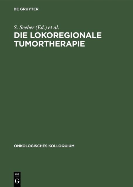 Die Lokoregionale Tumortherapie