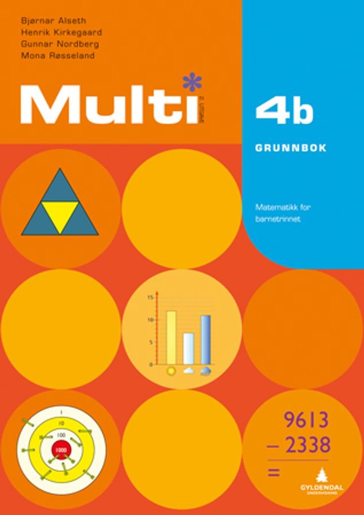 Multi 4b, 2. utgave - Grunnbok : matematikk for barnetrinnet