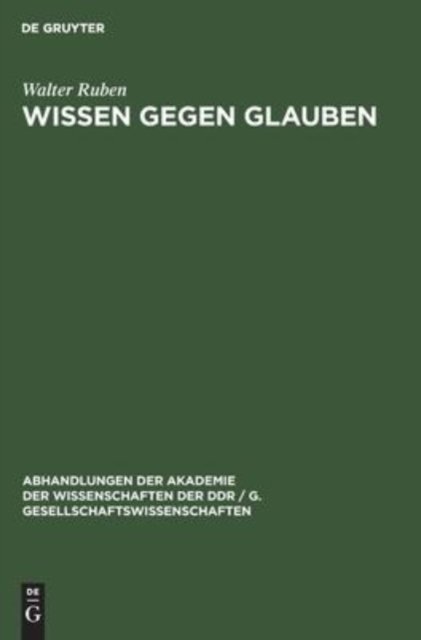 Wissen Gegen Glauben