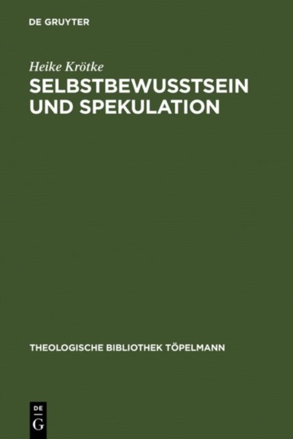 Selbstbewußtsein und Spekulation