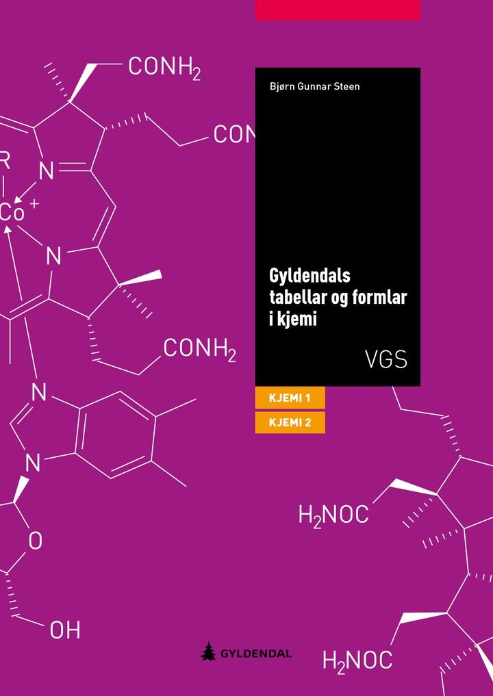 Gyldendals tabellar og formlar i kjemi - Kjemi 1 og kjemi 2