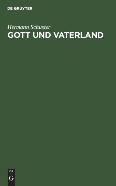 Gott Und Vaterland
